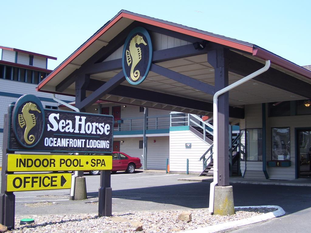 Sea Horse Ocean Front Lodging 링컨시티 외부 사진